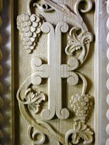 Book Stand Made In Montenegro- Woodcarving Courses London