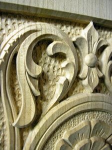 Book Stand Made In Montenegro- Woodcarving Courses London