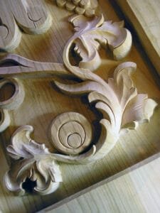 Book Stand Made In Montenegro- Woodcarving Courses London