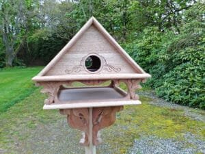 Woodcarved Birdhouse