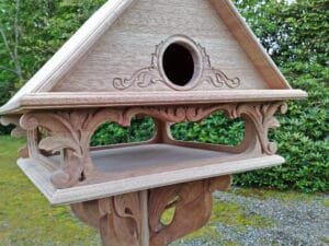 Woodcarved Birdhouse