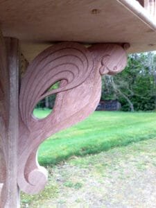 Woodcarved Birdhouse