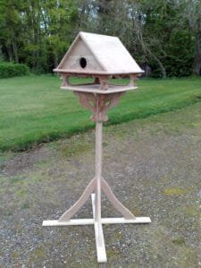 Woodcarved Birdhouse