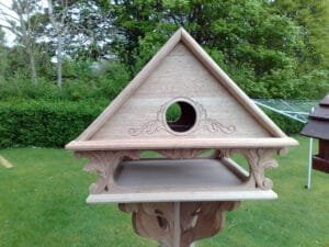 Woodcarved Birdhouse