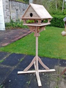 Woodcarved Birdhouse