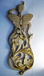 Decorative Wall Panel - Woodcarving Courses London (4)