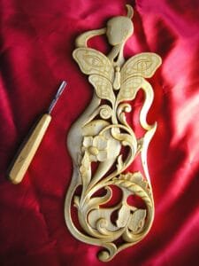 Decorative-Wall-Panel---Woodcarving-Courses-London---Woodcarving-Classes