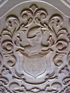 Fireplace Mahogany Wood