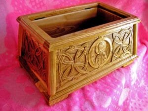 Reliquary Carved Box - Woodcarving Classes London (1)