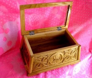 Reliquary Carved Box - Woodcarving Classes London (2)